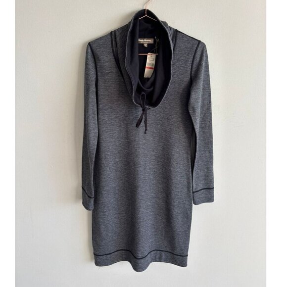 Tommy Bahama Womens Reversible Billow Double Knit Dress Black Size XS - Picture 14 of 14